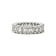 Emerald Cut Eternity Band