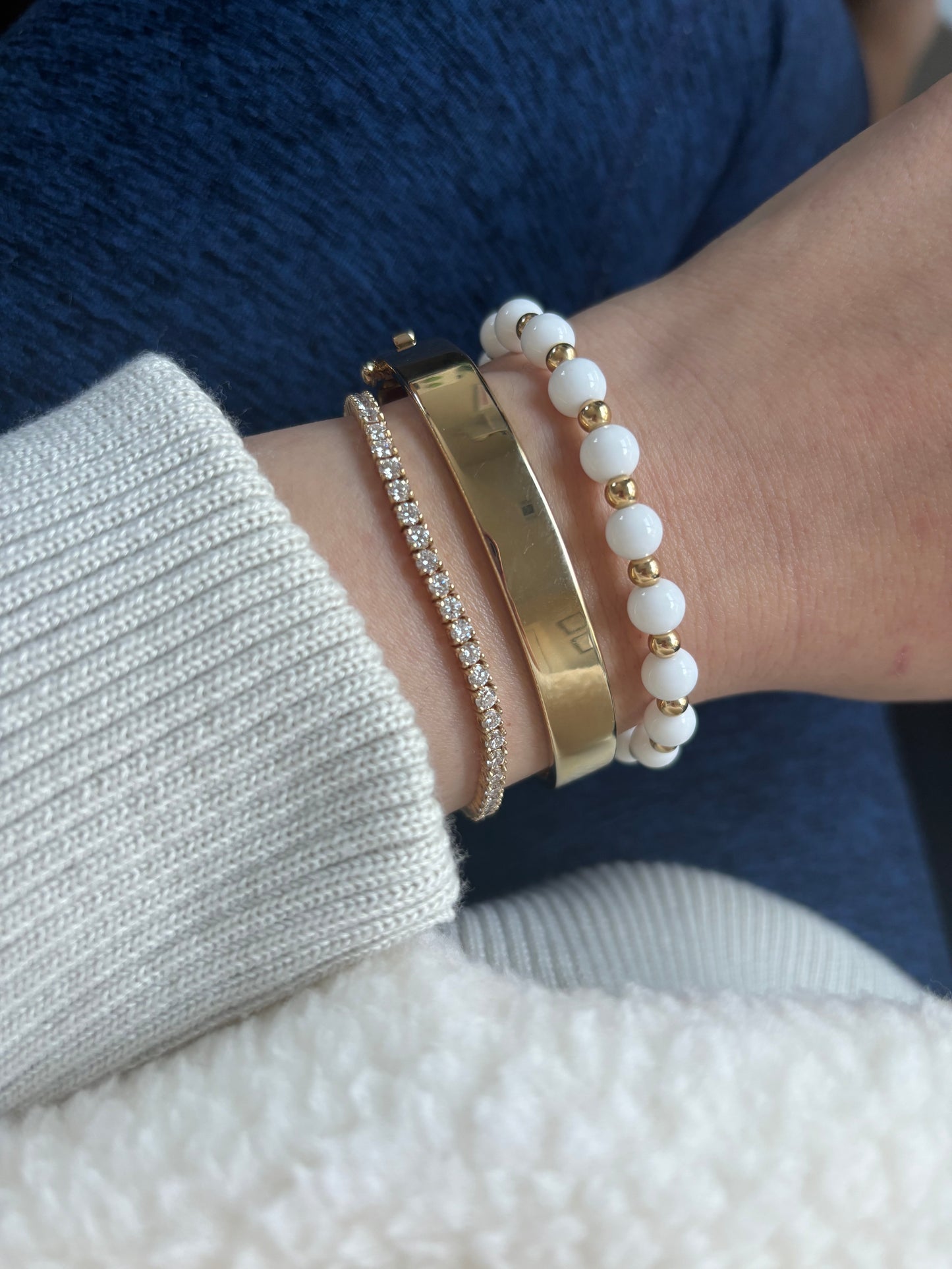 Gold Bangle