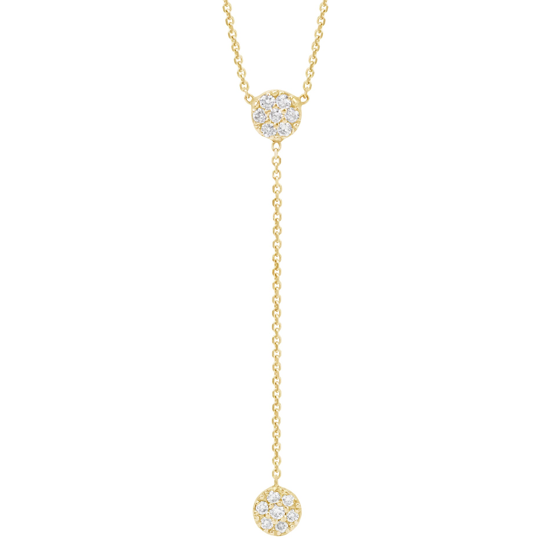 Diamond Lariat Necklace