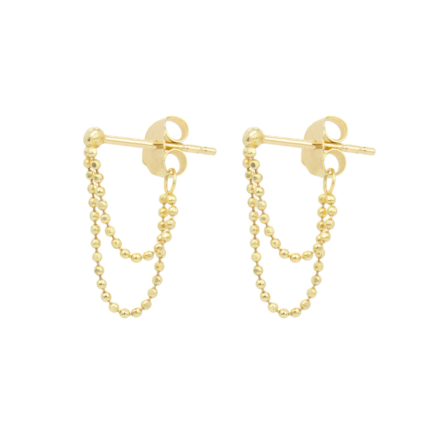 Gold Chain Earrings