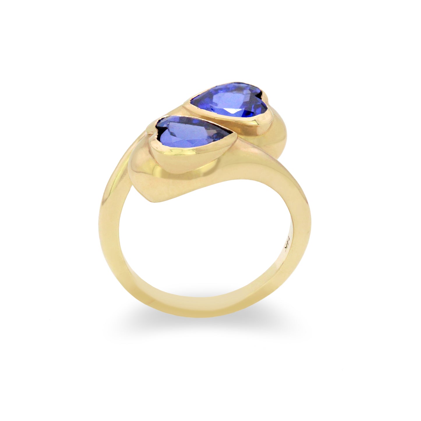 Tanzanite Heart Ring