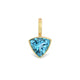 Blue Topaz Candy Charm