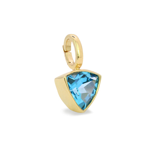 Blue Topaz Candy Charm
