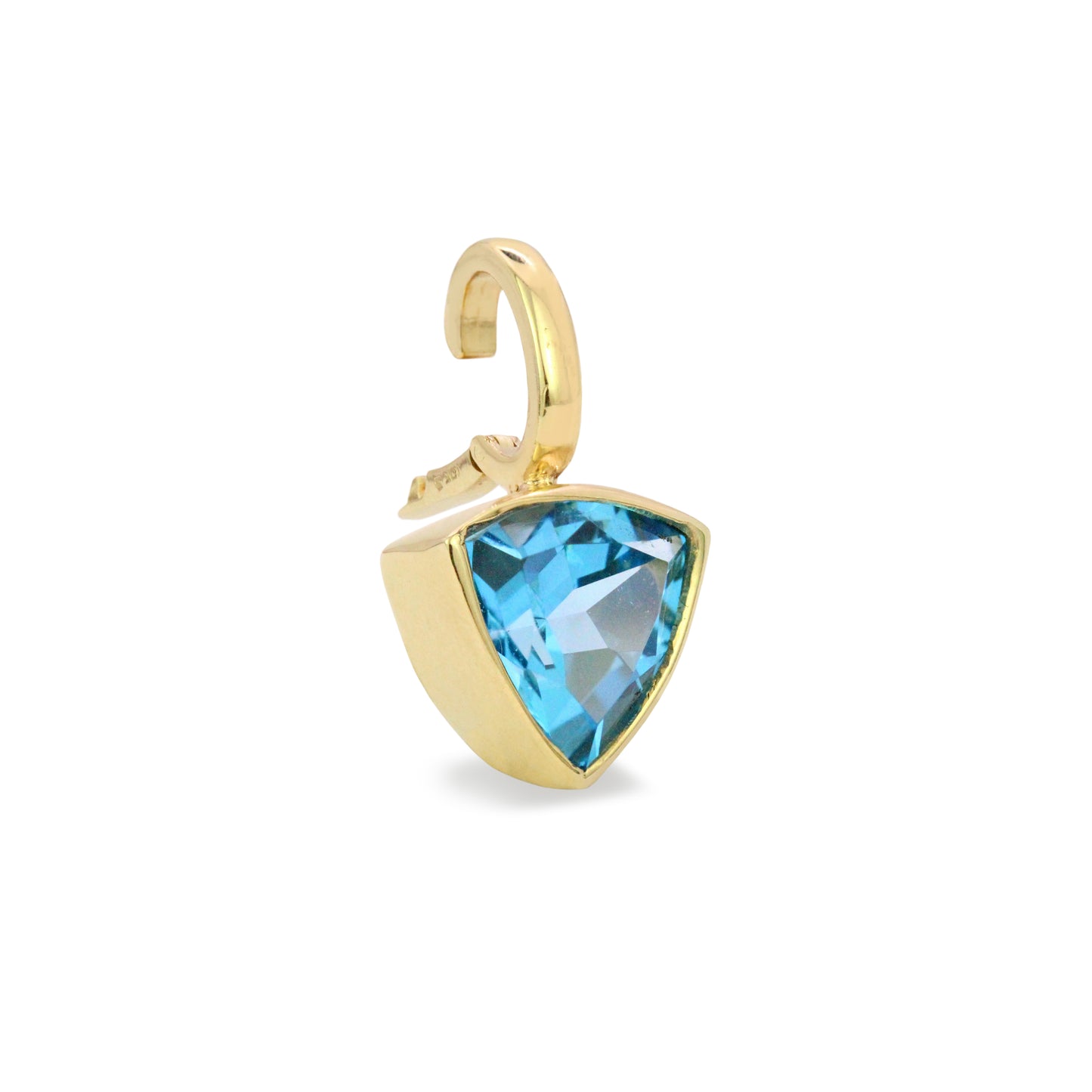 Blue Topaz Candy Charm