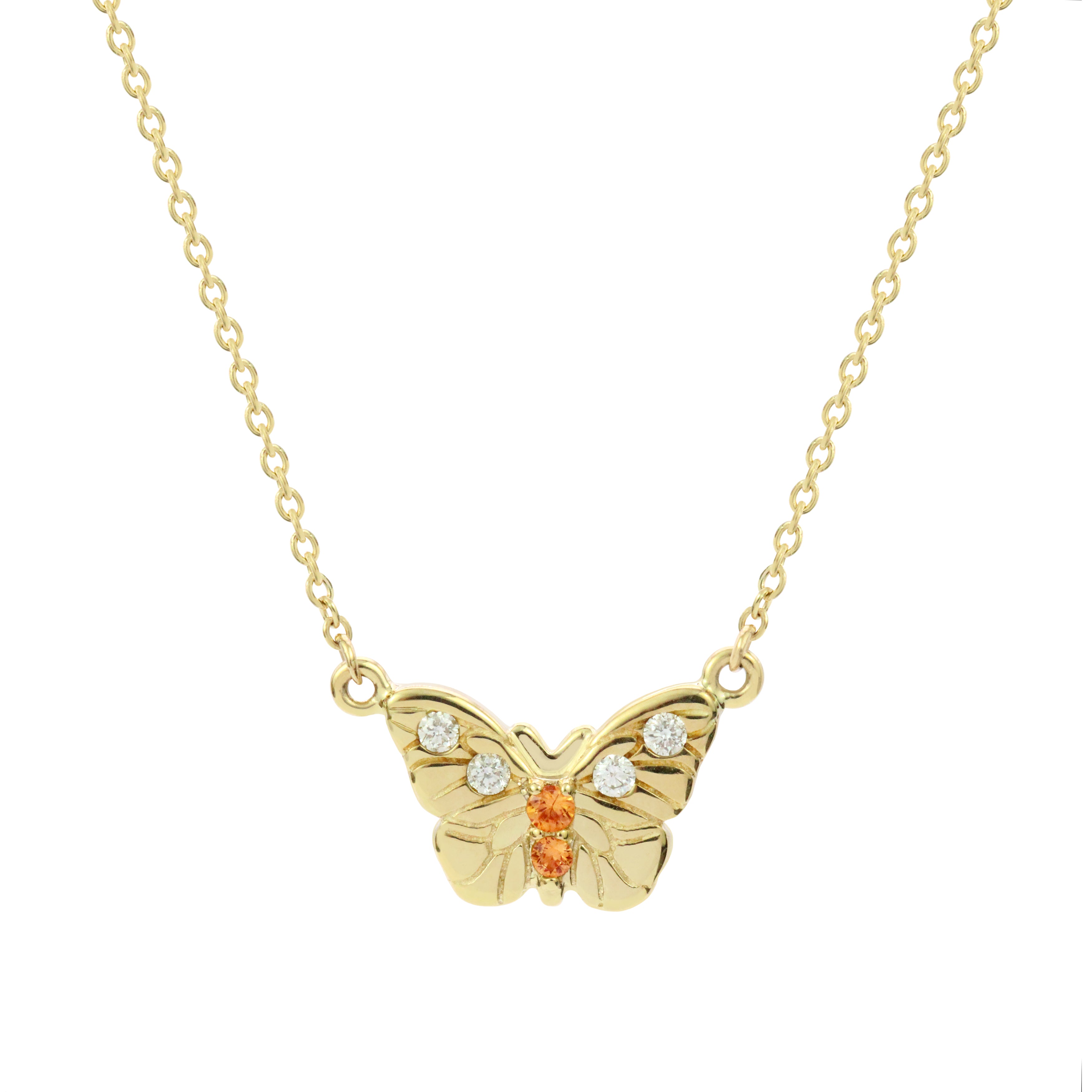 ANNACREATIONS Stylish Gold Chain Plated Black Butterfly Pendant Necklace  With Earrings for Women and Girls (STYLE 1) : Amazon.in: Fashion