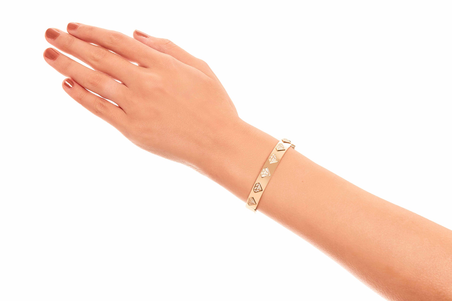 Diamond Icon Bangle