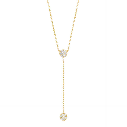 Diamond Lariat Necklace
