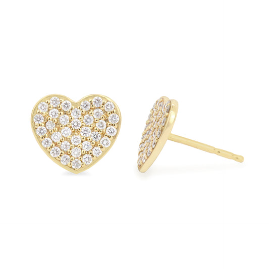 Heart Studs