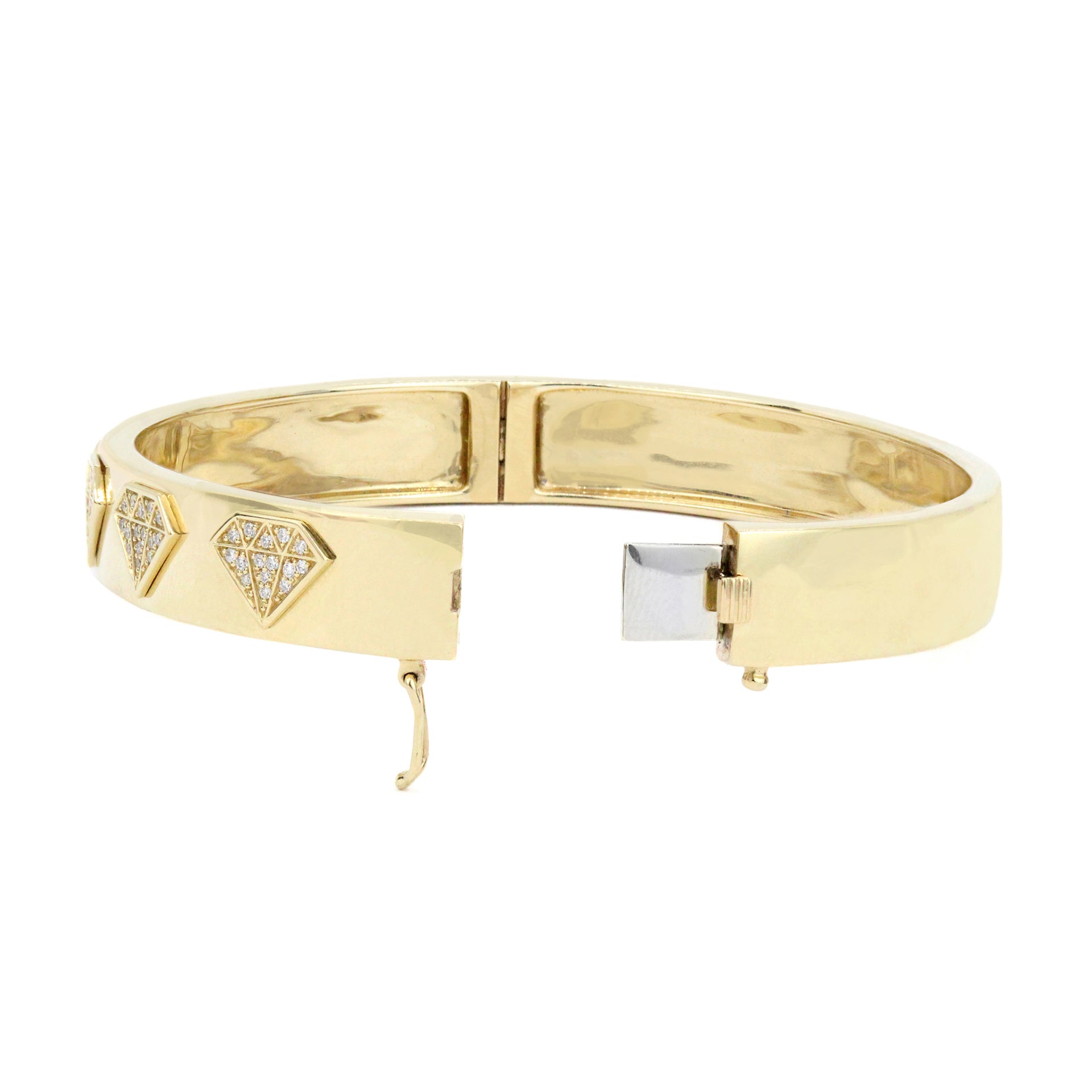 Diamond Icon Bangle